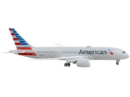 Boeing 787-8 Commercial Aircraft &quot;American Airlines&quot; Gray with Striped Tail 1/4 - £56.61 GBP