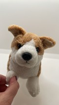Corgi Dog Puppy Pet Soft Plush Realistic Stuffed Animal Toy 8&quot; Stuffy - £6.77 GBP