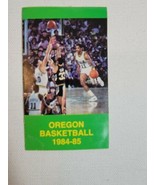 Vintage 1980s University of Oregon Ducks Basketball Pocket Schedule 1984... - £7.70 GBP