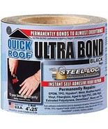 cofair products inc ubb425 Quick Roof, 4 -Inch x 25 -Feet, Black Ultra B... - $43.06
