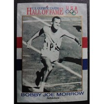 Bobby Joe Morrow Athletics Us Olympic Card Hall Of Fame - £1.57 GBP