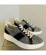 Dolce Vita Dolley Women&#39;s Sneaker, Black White Knit, Size 9.5,  Retro St... - $99.00
