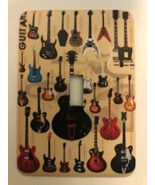  Guitar  Metal Switch Plate Music - $9.25