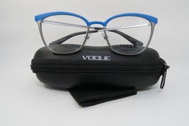 New Vogue VO 3999 998-S Blue/Brushed Silver Authentic Eyeglasses 50mm w/... - $58.41