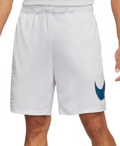 Nike Mens Activewear Dri-fit Sport Clash Training Shorts Size XX-Large, White - £32.86 GBP