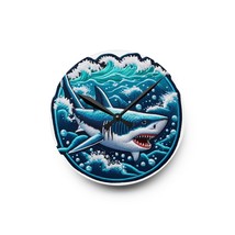 Ocean Shark - Acrylic Wall Clock - $41.50 - $47.15