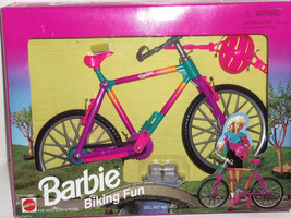 Barbie Biking Fun Bike Bicycle Helmet 1998 Vintage NRFB - $69.95