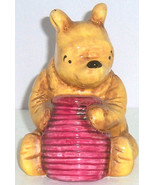 Disney Winnie Pooh Bank Gold Bear Ceramic Coin Money - £62.65 GBP