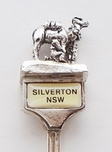 Collector Souvenir Spoon Australia Silverton NSW Prospectors Camel 3D Fi... - £11.71 GBP