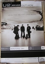 U2 All That You Can&#39;t Leave Behind Beautiful Day Large Poster 22*29 Inch + Pass - £32.01 GBP