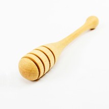 3PCS Hand Made Wooden Jam Honey Dipper Wooden Stick Spoon Dip Drizzle Server - £9.17 GBP