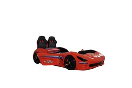 CABRIO Twin Car Bed, Remote Control, LED Lights, Premium Rear Seat - £1,143.74 GBP