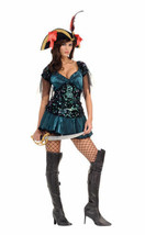 Secret Wishes High Seas Babe Pirate Adult Halloween Costume Women&#39;s Size Medium - £38.37 GBP