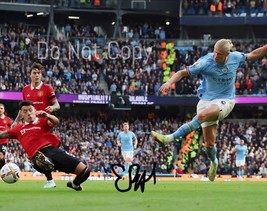 Erling Haaland Signed Photo 8X10 Rp Autographed Reprint * Manchester City - £15.94 GBP