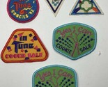 VTG Girl Scout Patch Badges In Tune Cookie Sale Yes I Can Cookies 1992 - £8.54 GBP