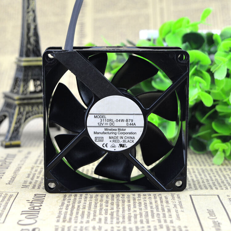 For NMB 3110RL-04W-B79 DC 12V 0.44A 80*80*25mm 3-Pin Case Cooling Fan - $8.05