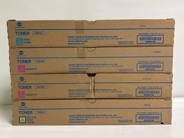 4 New Genuine Konica Minolta Bizhub C458,C558,C658 CMMY Toners TN514 (No... - €191,16 EUR