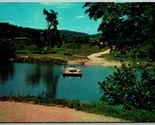 Powder Mill Ferry Ellington Missouri MO 1956 Chrome Postcard H9 - £3.07 GBP