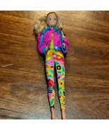 Vintage Barbie Doll Western Fun Fashion Ski Outfit Colorful 80s 1980s - $31.87