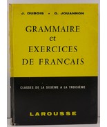 Grammaire et Exercices de Francais Classes de la Sixieme a la Troisieme - $12.99