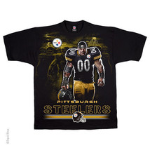PITTSBURGH STEELERS  New with tags TUNNEL T-Shirt BLACK shirt NFL TEAM A... - £17.38 GBP+