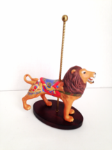 Franklin Mint The Treasury of Carousel Art Lion  Vintage Collectible Fig... - £21.57 GBP