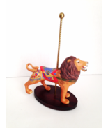 Franklin Mint The Treasury of Carousel Art Lion  Vintage Collectible Fig... - £21.22 GBP
