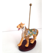 Franklin Mint The Treasury of Carousel Art Tiger Vintage Collectible Fig... - £21.22 GBP