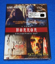 *Brand New* 4 Horror Films Dvd Collector&#39;s Set Factory Sealed Van Dien K. Bell - £3.92 GBP