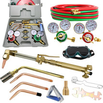 Oxy Acetylene Torch Kit, Gas Cutting Torch Set Medium Duty Cutting Torch... - $269.03
