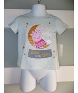 Jumping Bean Reach For The Stars Peppa Pig Sage SS T-Shirt Size 12M Girl... - $14.72