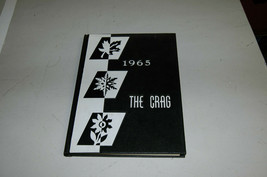 Vintage 1965 The Crag Turner Ashby High School Yearbook Dayton Virginia - £52.57 GBP