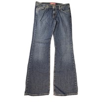 Levi&#39;s 518 Superlow Bootcut Vintage Y2K Juniors Size 13 L Denim Blue Jeans - $39.99
