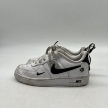 Nike Air Force 1 LV8 AV4272-100 White Lace Up Sneaker Training Shoes Size 13 C - £23.45 GBP