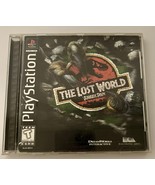 Lost World Jurassic Park PlayStation 1 PS1 Complete in Box w/ Lenticular... - $30.21 CAD