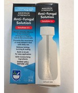 MAXIMUM STRENGTH ANTI-FUNGAL SOLUTION 2 PACK NAIL TREATMENT 04/2026 NEW - $10.88