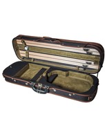 SKY Violin Oblong Case Solid Wood Imitation Leather with Hygrometers Bla... - $3,171.93 MXN