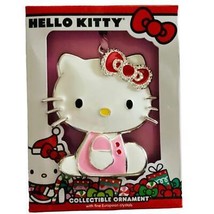 Hello Kitty Christmas Tree Collectible  Ornament with Fine European Crystals NEW - £16.82 GBP