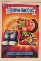 Garbage Pail Kids Trading Card Archie Back - $1.97