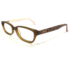 Candie&#39;s Eyeglasses Frames C INDIA BRN Pink Brown Cheetah Print 51-15-135 - £29.13 GBP