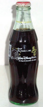 Walt Disney World 3rd Coke Coca Cola Bottle Epcot 1996 Full Vintage - £27.42 GBP