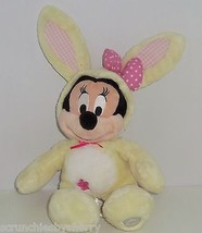 Disney Store Minnie Mouse Bunny Easter Rabbit Plush Toy Exclusive Original  - $49.95