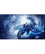 Haunted White Dragon Ring Healing Cold Ice Protection Loyal Companion Money Love - $50.00