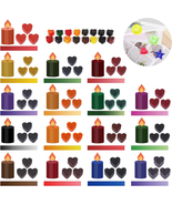 Candle Dye Set, 16 Colors Candle Wax Dye for Candle Making, Bulk Soy Wax... - $12.85