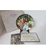 GONE WITH THE WIND HOME TO TARA #6576 GOLDEN ANNIV. PLATE WL GEORGE 5TH COA - €14,39 EUR