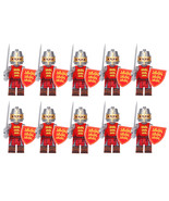 Medieval Castle Kingdom Knights England Knights 10pcs Minifigure Lot - $17.89