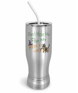 PixiDoodle Black Cat Witch Insulated Coffee Mug Tumbler with Spill-Resis... - £26.76 GBP+