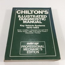 1970-1983 Chilton&#39;s Illustrated Diagnostic Manual Key Vehicle Systems 7375 - £14.15 GBP