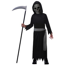 Death Reaper Child Boys Medium 8 - 10  Scary Costume - $19.30