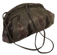 VTg 80s Purse Gray Reptile Appliqued Clutch Shoulder Bag 7 Seven Dimitri... - $22.72 VTg 80s Purse Gray Reptile Appliqued Clutch Shoulder Bag 7 Seven Dimitri... - $22.72